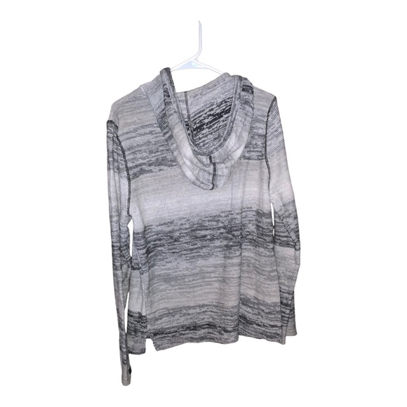 DJAB men’s hoddie 100% cotton grey pull over sweater with hood Large - Picture 2 of 7